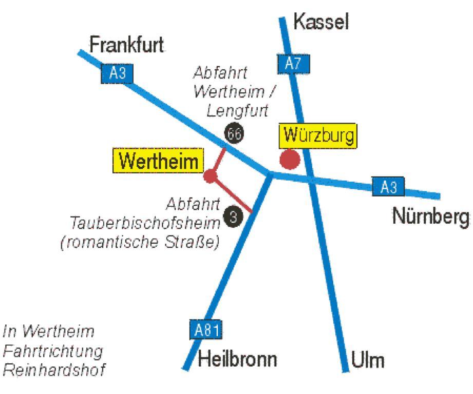 Gasthof Hotel Zum Ross Wertheim Exteriér fotografie